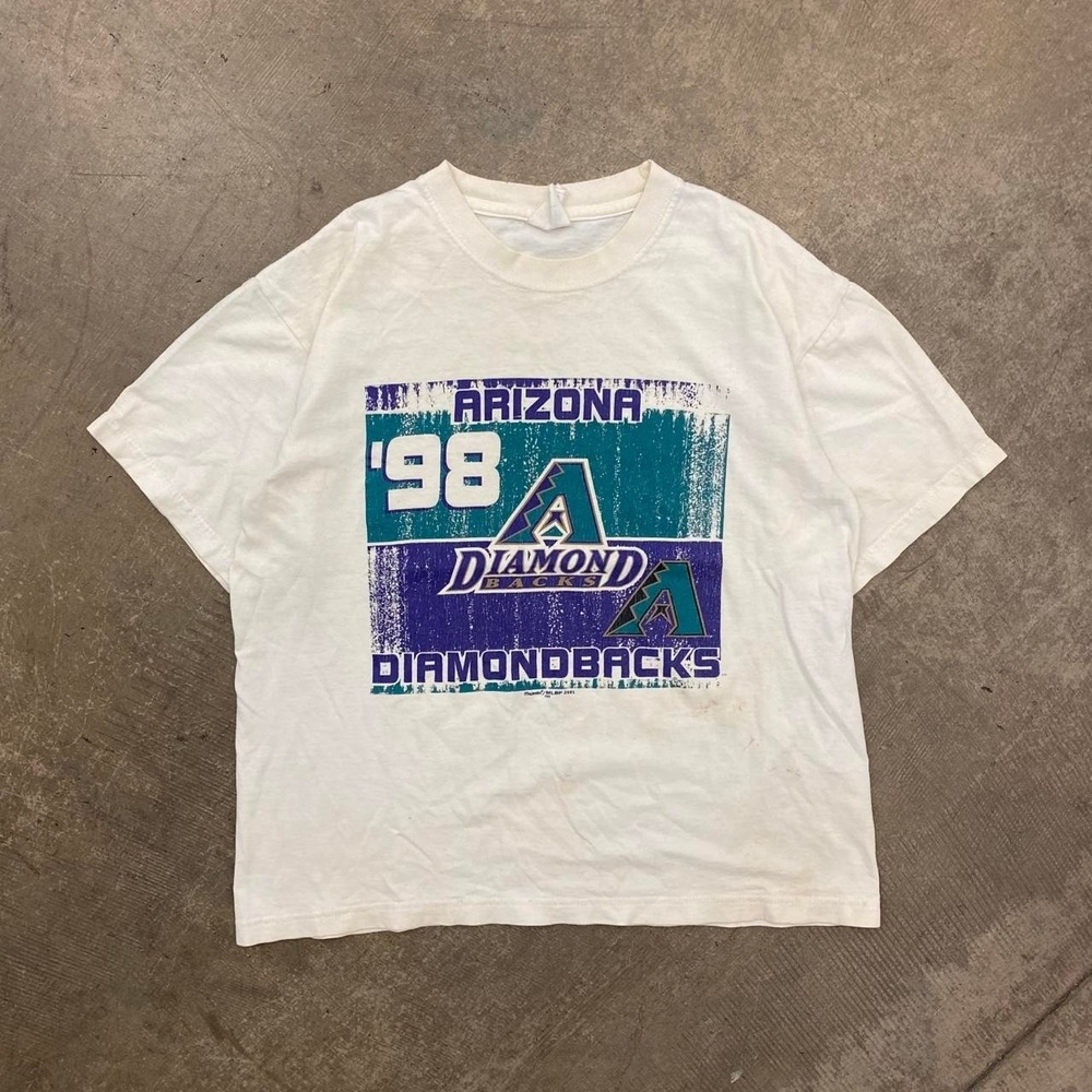 Vintage Arizona Diamondbacks 1998 MLB Baseeball DBacks T-Shirt Size Medium